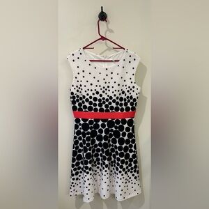 Studio One size 12 polka dot dress